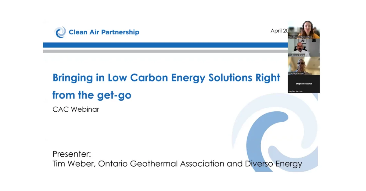 Video thumbnail - Low Carbon Energy Solutions