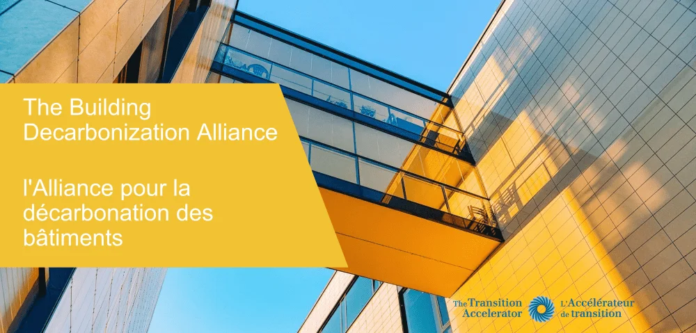 Building Decarbonization Alliance graphic