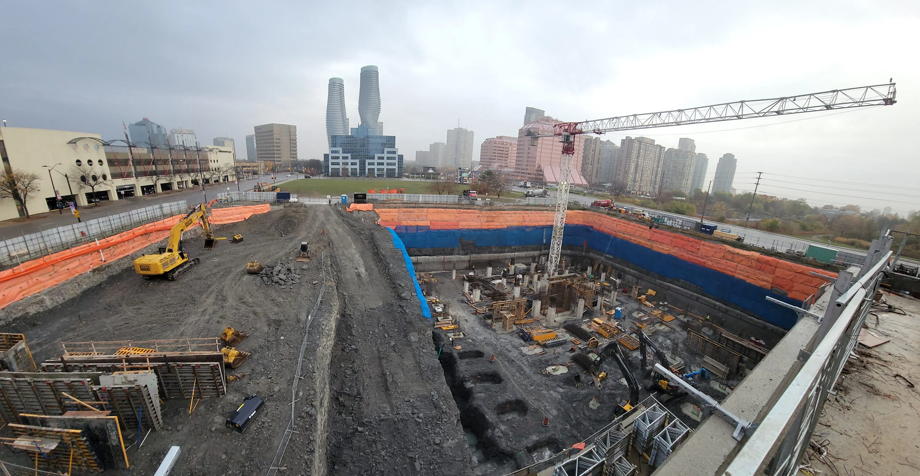 Panoramic View of The Exchange District