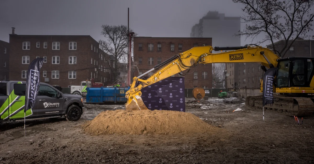 Ground breaking at Raglan House Condos