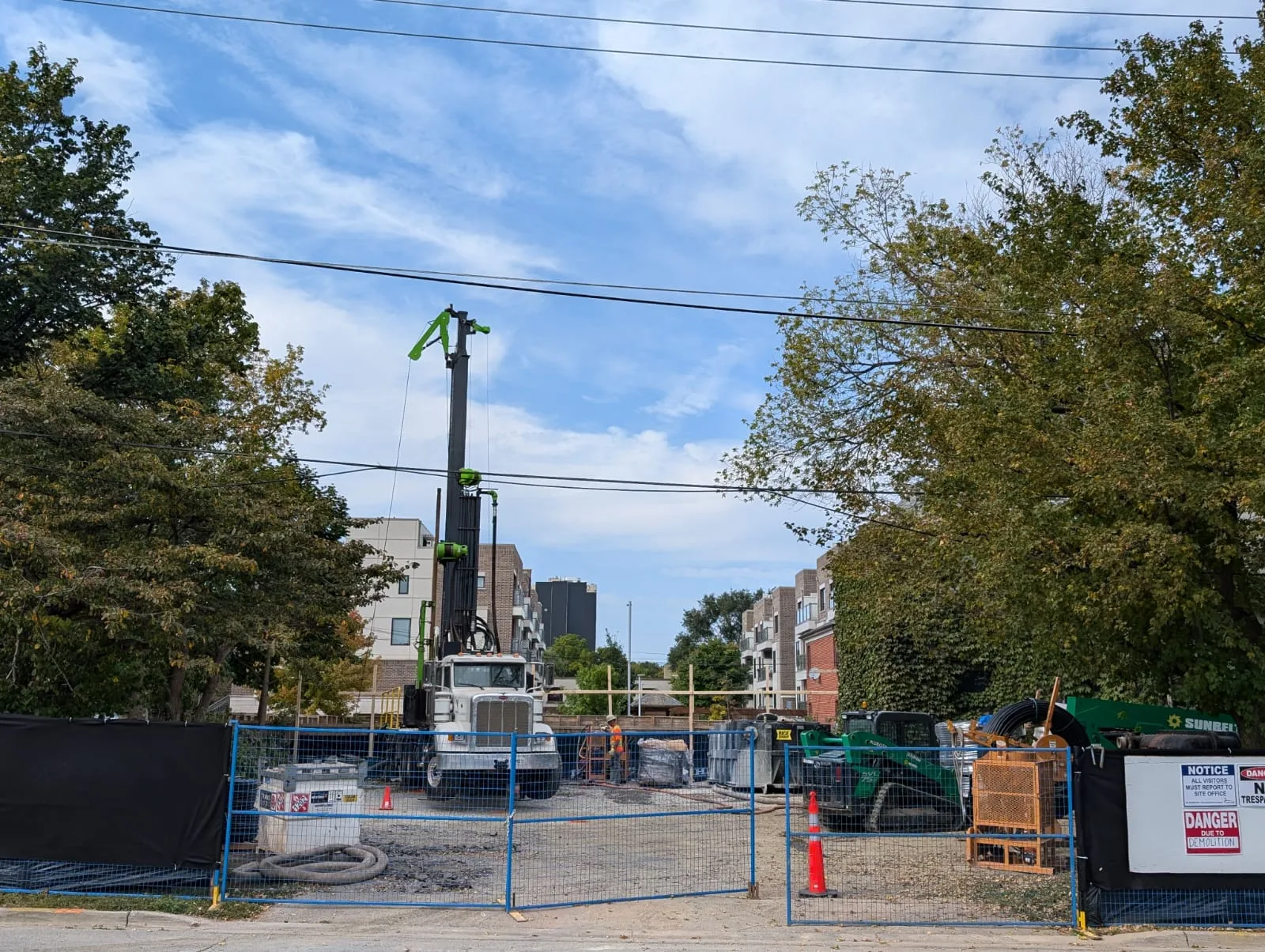 Diverso Energy drilling at Hälsa 230 Royal York site