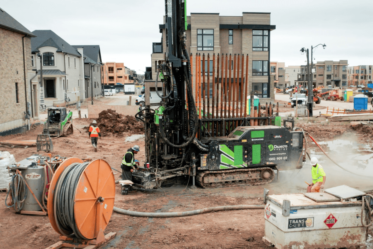 Diverso Energy drilling at Mattamy's Upper Joshua Creek development
