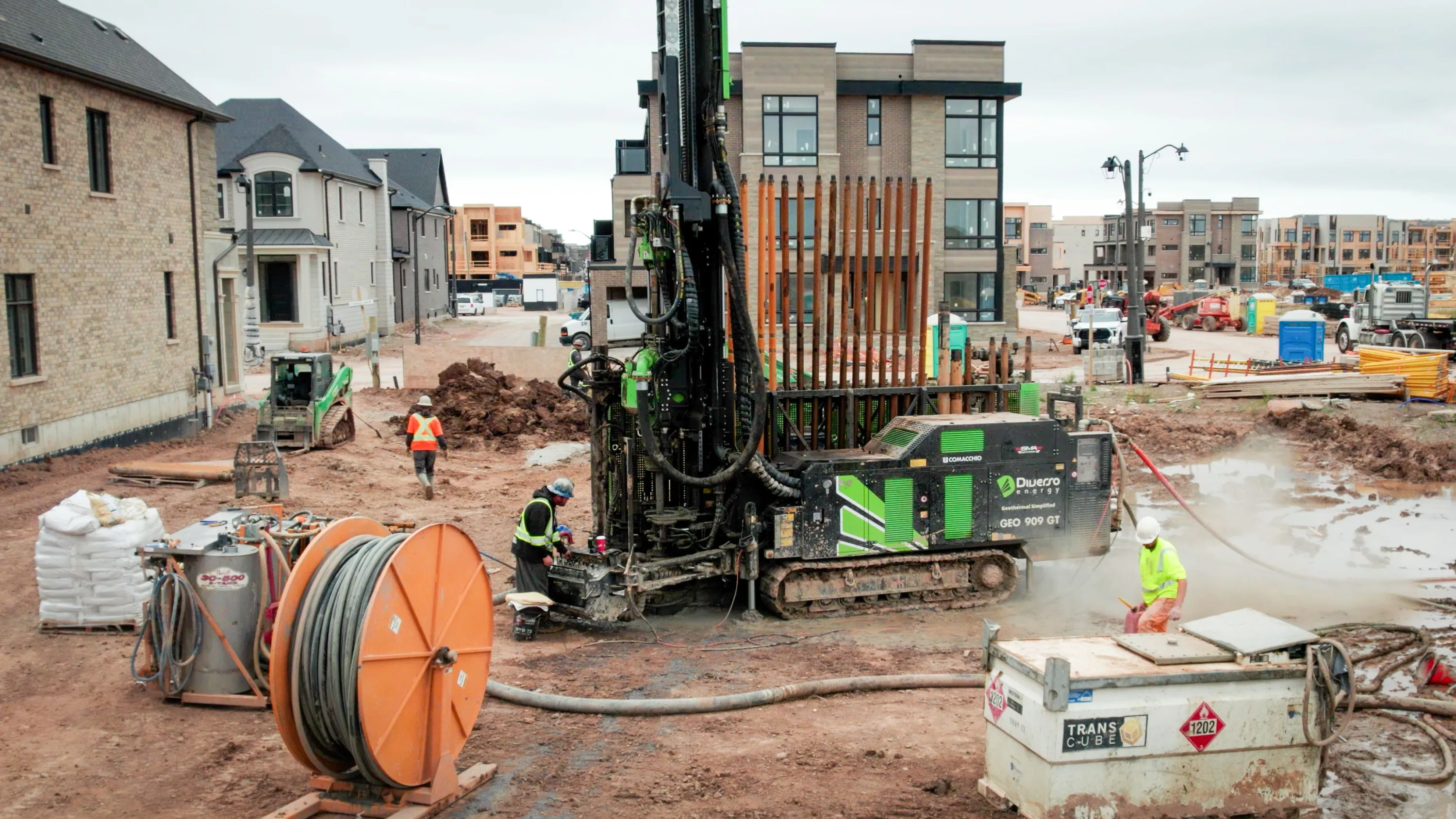 Diverso Energy drilling at Mattamy's Upper Joshua Creek development